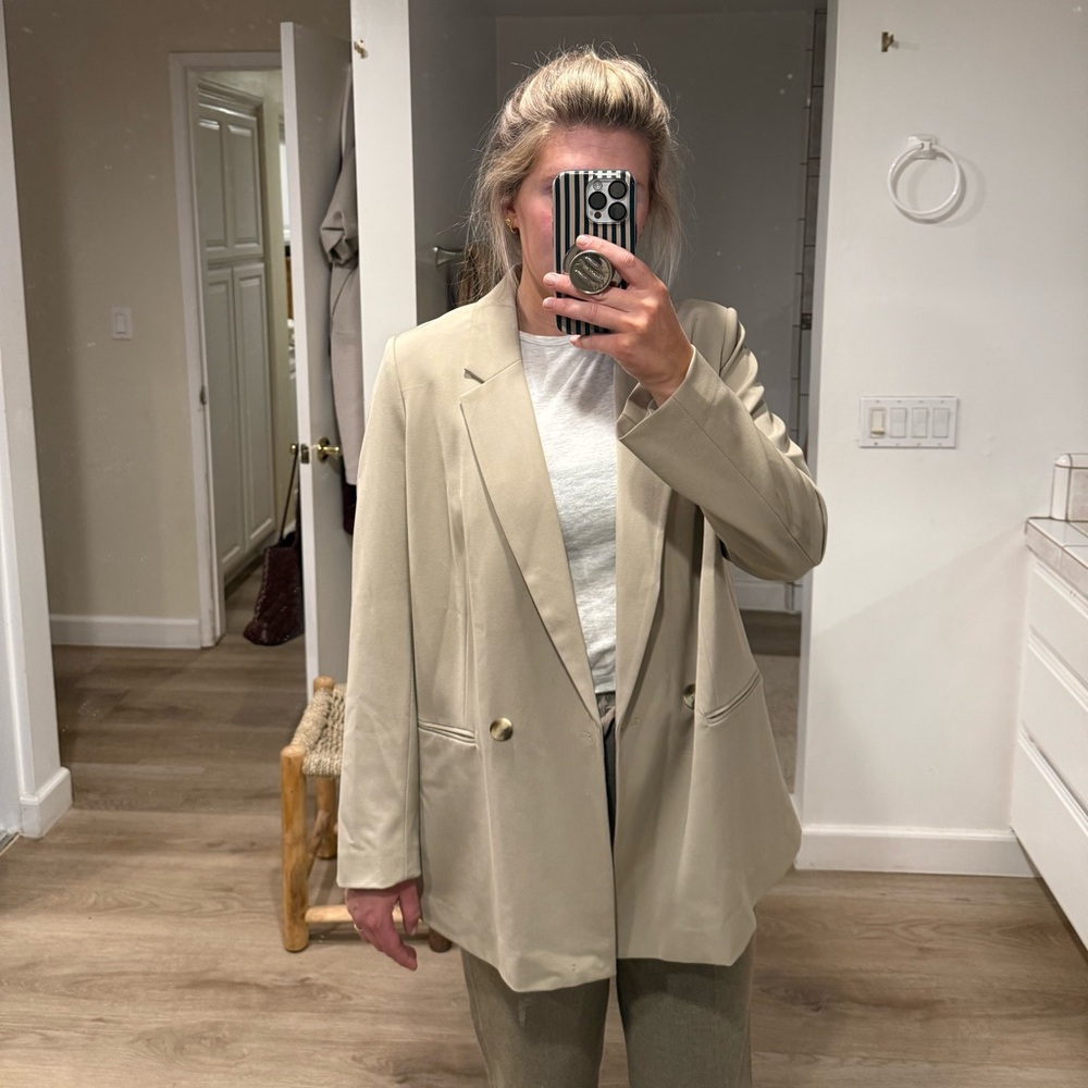 H&M oversized Beige Blazer